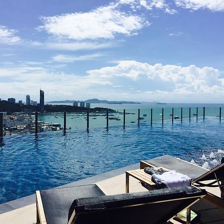 Pattaya Beach Sea View Rooftop Pool Resort Dış mekan fotoğraf