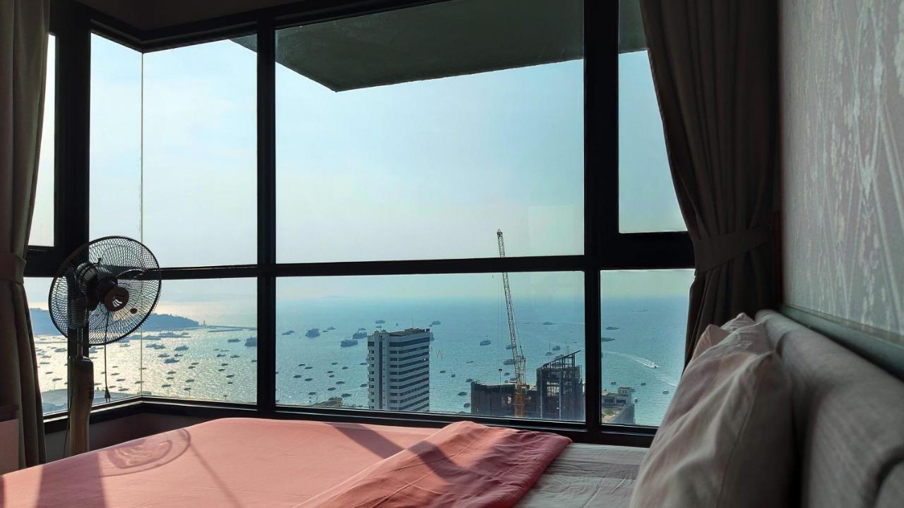 Pattaya Beach Sea View Rooftop Pool Resort Dış mekan fotoğraf