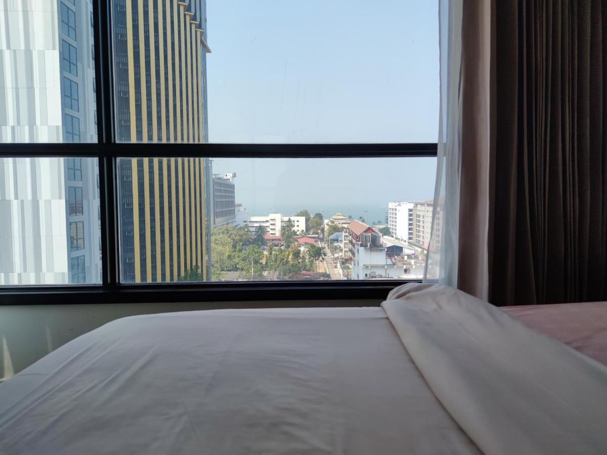 Pattaya Beach Sea View Rooftop Pool Resort Dış mekan fotoğraf
