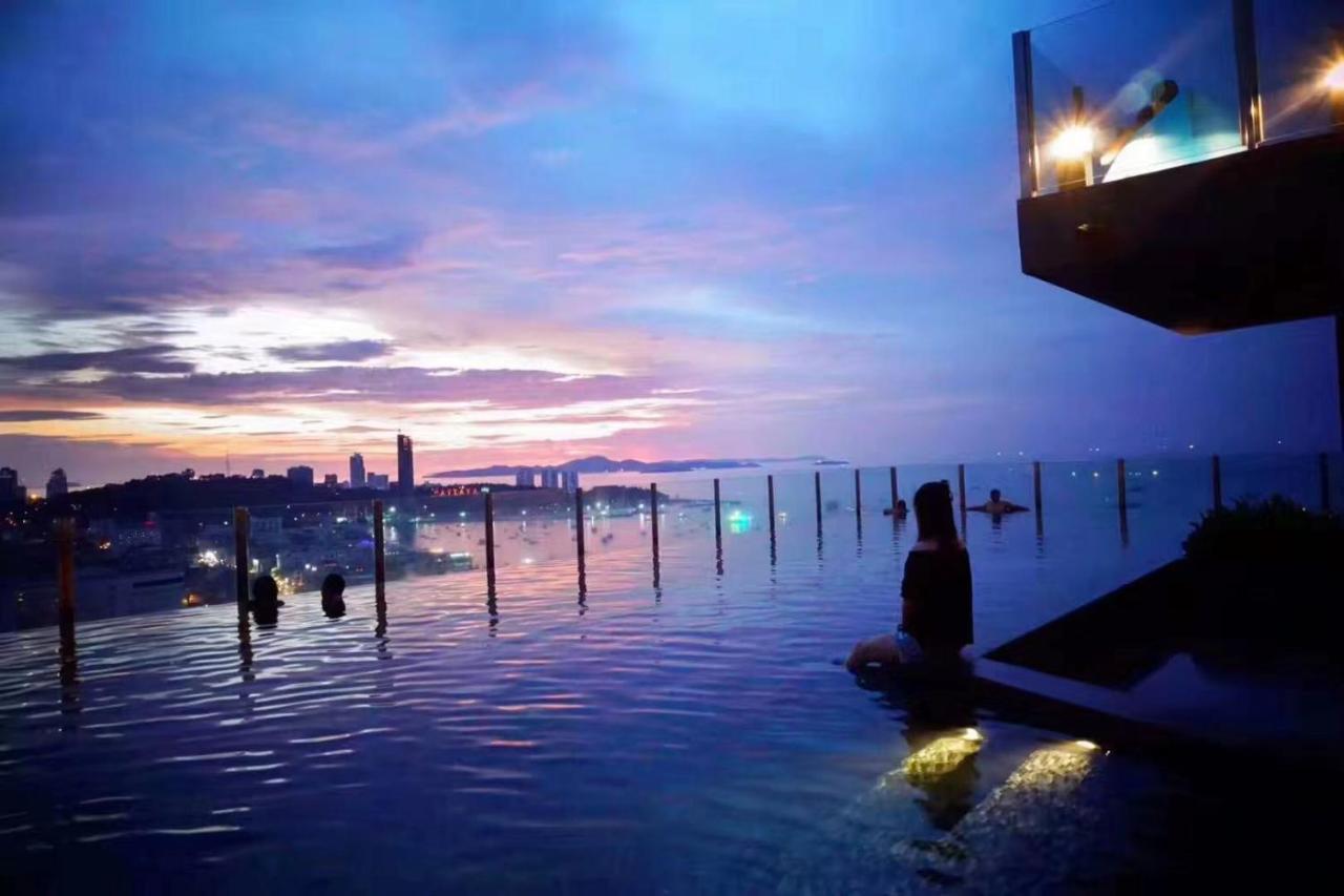 Pattaya Beach Sea View Rooftop Pool Resort Dış mekan fotoğraf