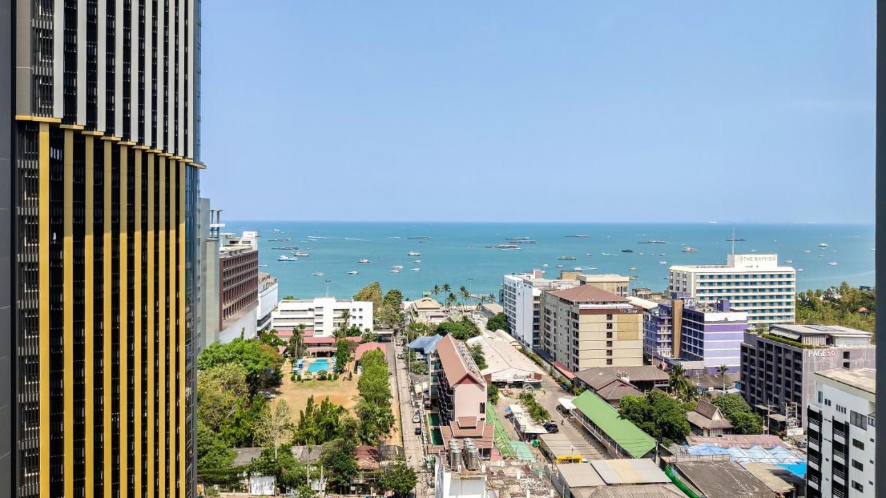 Pattaya Beach Sea View Rooftop Pool Resort Dış mekan fotoğraf
