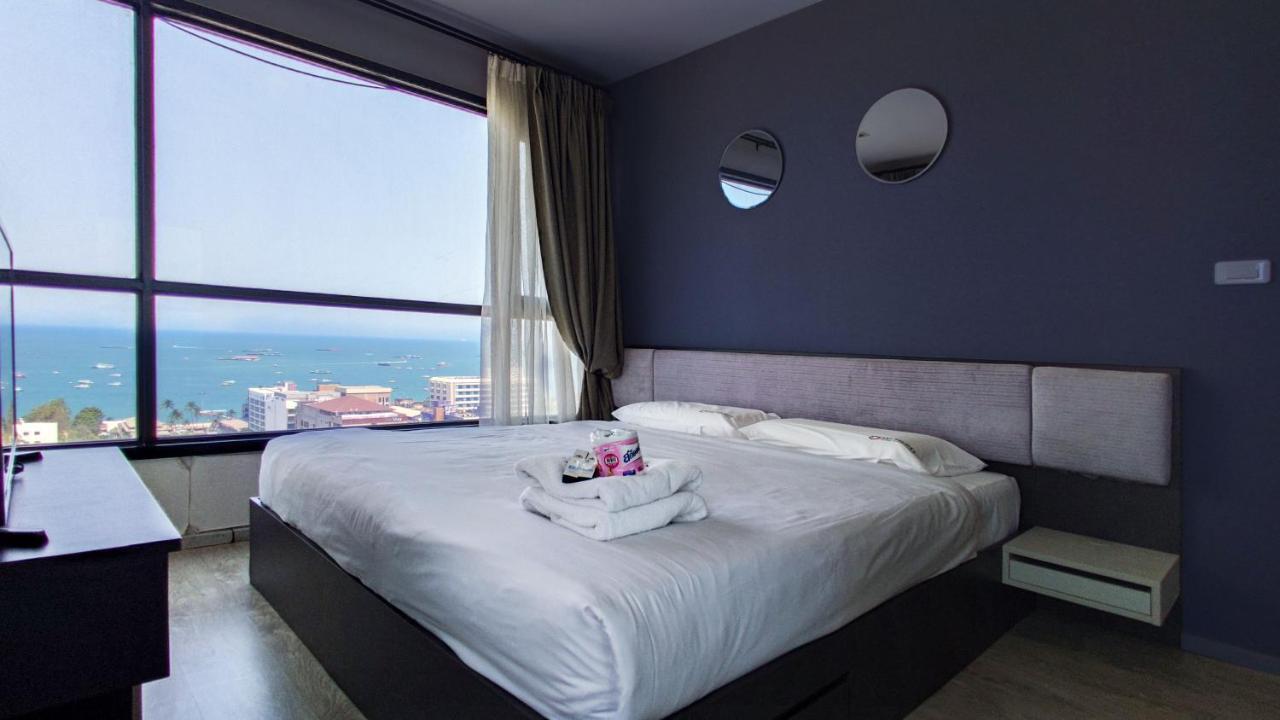 Pattaya Beach Sea View Rooftop Pool Resort Dış mekan fotoğraf