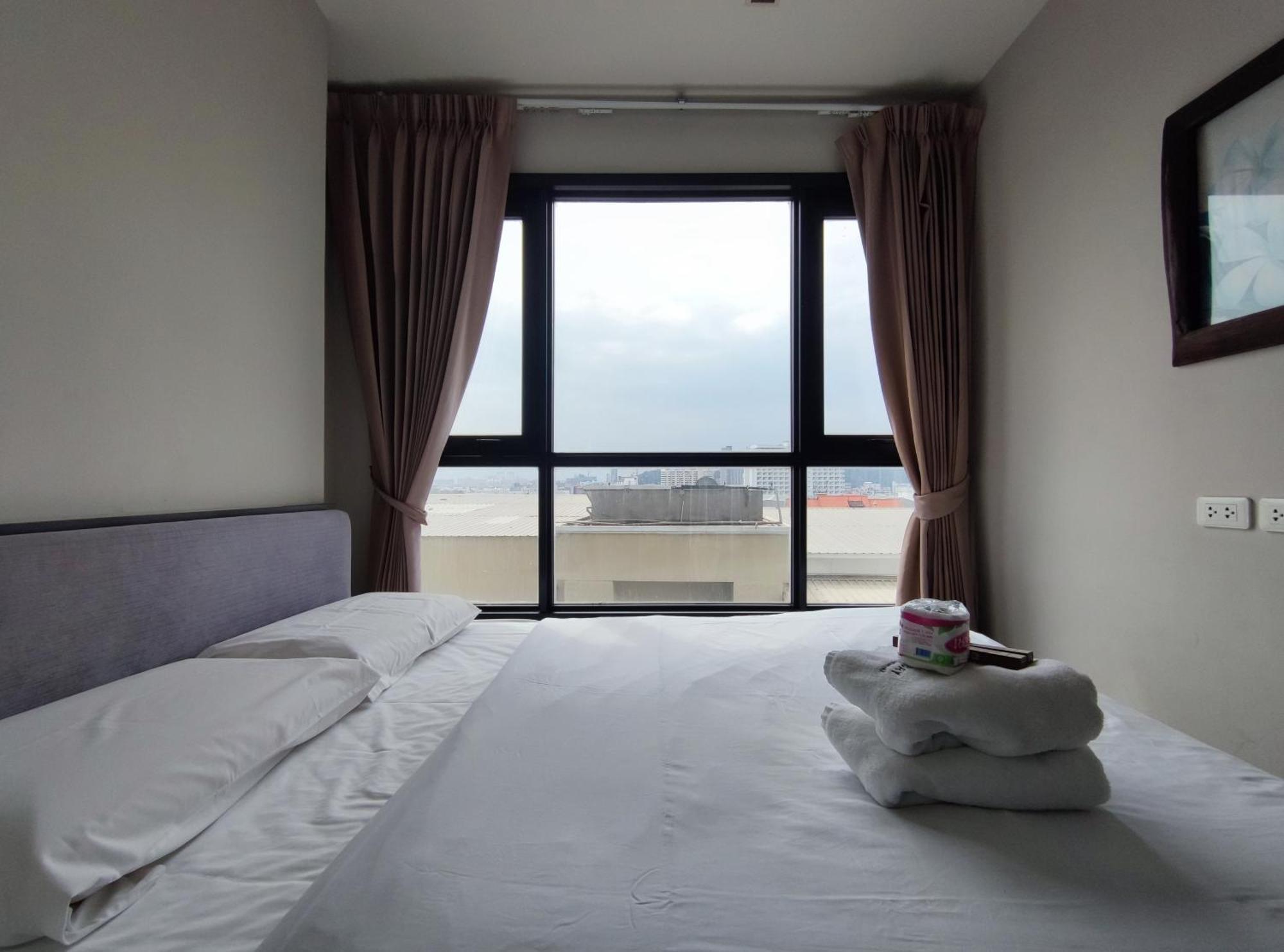 Pattaya Beach Sea View Rooftop Pool Resort Dış mekan fotoğraf