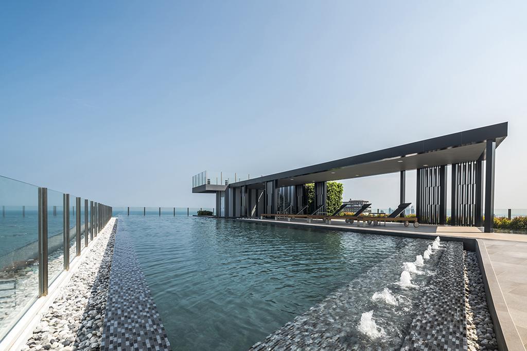 Pattaya Beach Sea View Rooftop Pool Resort Dış mekan fotoğraf