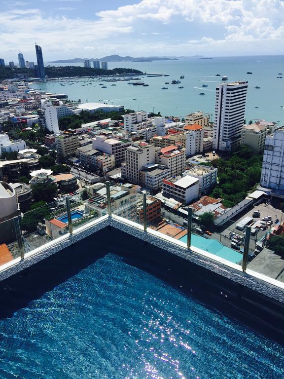 Pattaya Beach Sea View Rooftop Pool Resort Dış mekan fotoğraf