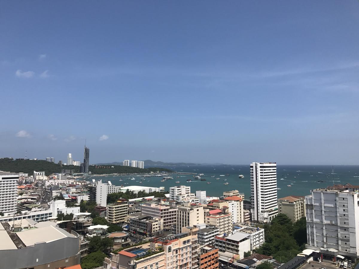 Pattaya Beach Sea View Rooftop Pool Resort Dış mekan fotoğraf