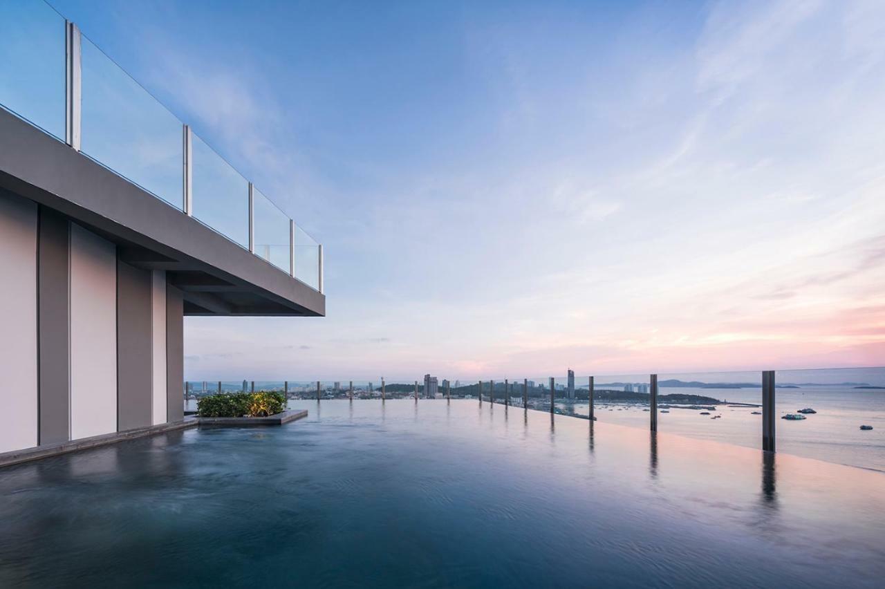 Pattaya Beach Sea View Rooftop Pool Resort Dış mekan fotoğraf