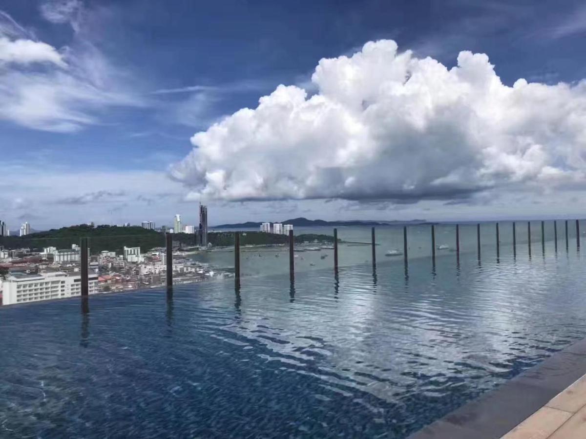 Pattaya Beach Sea View Rooftop Pool Resort Dış mekan fotoğraf